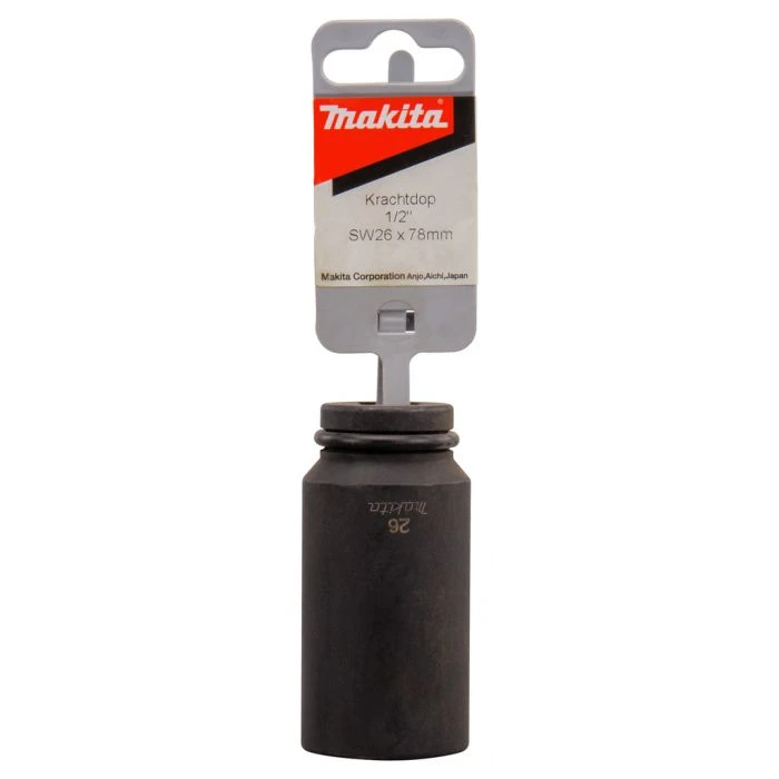 Makita 134843-9 Krachtdop 26x78mm 1/2" VK 3 Makita 134843-9 Krachtdop 26x78mm 1/2" VK - Afbeelding 3