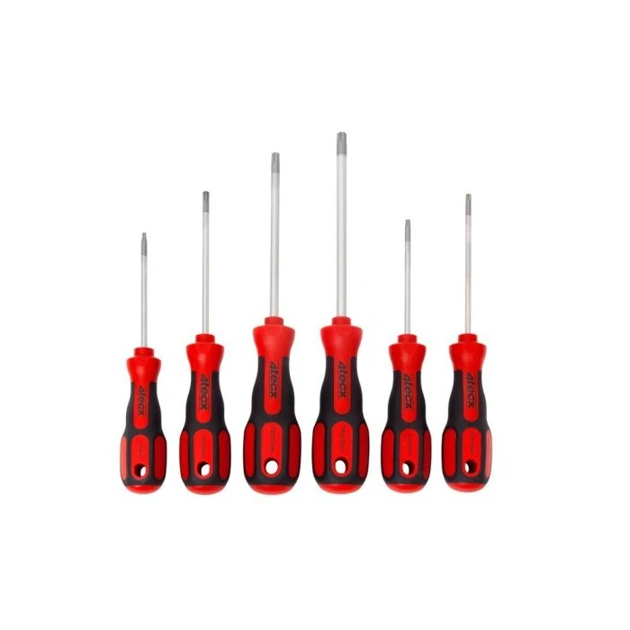 4tecx Schroevendraaierset Torx 6-delig Tx-10-40 1 4tecx Schroevendraaierset Torx 6-delig Tx-10-40