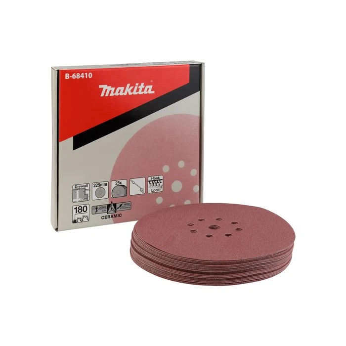 Makita B-68410 Schuurschijf 225mm K180 Velcro 3 Makita B-68410 Schuurschijf 225mm K180 Velcro - Afbeelding 3