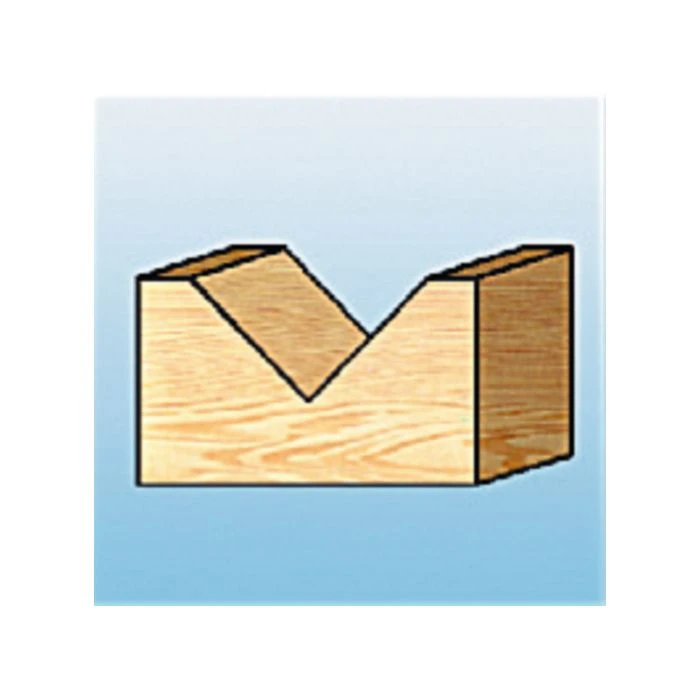 Makita D-10687 V-groeffrees 12,7 90gr S8 4 Makita D-10687 V-groeffrees 12,7 90gr S8 - Afbeelding 4