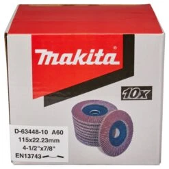 Makita D-63448-10 Lamellenschijf 115mm A60 5 Makita D-63448-10 Lamellenschijf 115mm A60 -Makita Verkoopwinkel D 63448 10 C1N1