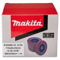 Makita D-63460-10 Lamellenschijf 115mm A120 5 Makita D-63460-10 Lamellenschijf 115mm A120 -Makita Verkoopwinkel D 63460 10 C1N1