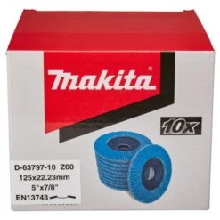 Makita D-63797-10 Lamellenschijf 125mm Z60 5 Makita D-63797-10 Lamellenschijf 125mm Z60 -Makita Verkoopwinkel D 63797 10 C1N1