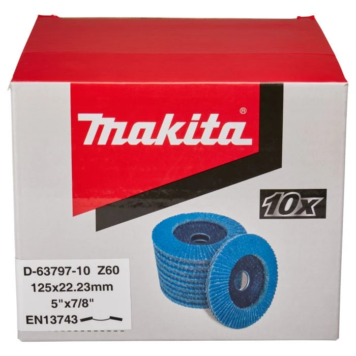 Makita D-63797-10 Lamellenschijf 125mm Z60 3 Makita D-63797-10 Lamellenschijf 125mm Z60 - Afbeelding 3