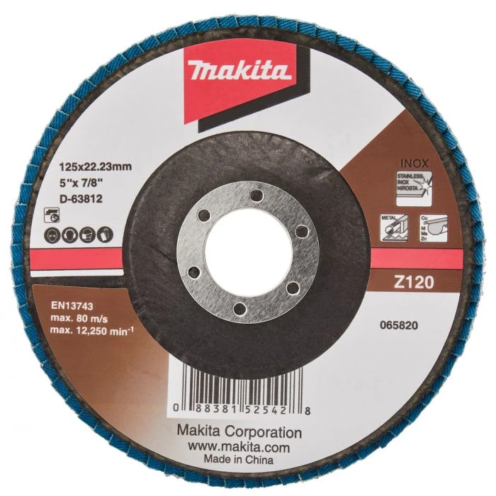 Makita D-63812-10 Lamellenschijf 125mm Z120 1 Makita D-63812-10 Lamellenschijf 125mm Z120