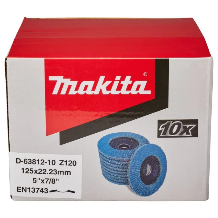 Makita D-63812-10 Lamellenschijf 125mm Z120 3 Makita D-63812-10 Lamellenschijf 125mm Z120 - Afbeelding 3