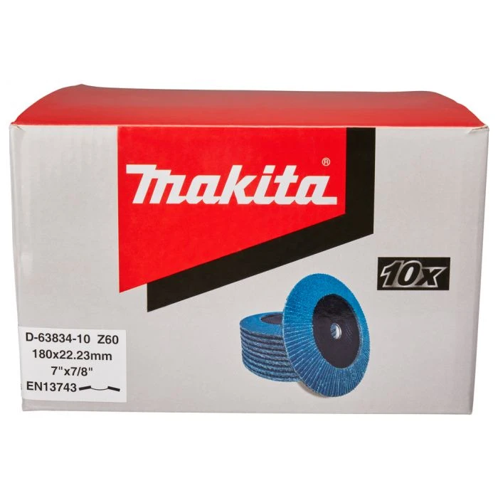 Makita D-63834-10 Lamellenschijf 180mm Z60 3 Makita D-63834-10 Lamellenschijf 180mm Z60 - Afbeelding 3