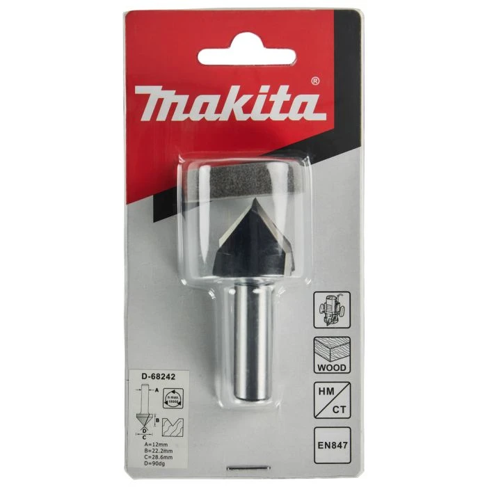 Makita D-68242 V-groeffrees 28,6x22,2 S12 5 Makita D-68242 V-groeffrees 28,6x22,2 S12 - Afbeelding 5