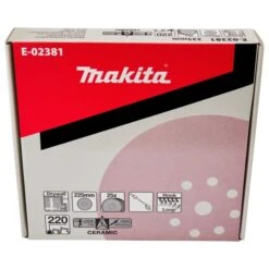 Makita E-02381 Schuurschijf 225mm K220 Velcro -Makita Verkoopwinkel E 02381 C1N1