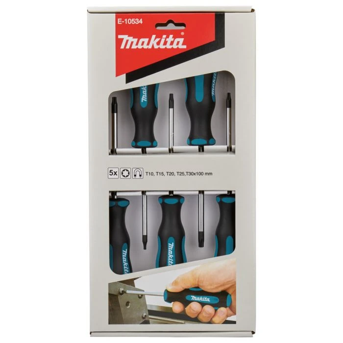 Makita E-10534 Schroevendraaierset 5-delig 5 Makita E-10534 Schroevendraaierset 5-delig - Afbeelding 5