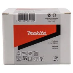 Makita P-42444 Schuurvel 114x102 K100 Red Velcro -Makita Verkoopwinkel P 42444 C1N1