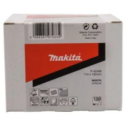 Makita P-42466 Schuurvel 114x102 K150 Red Velcro -Makita Verkoopwinkel P 42466 C1N1