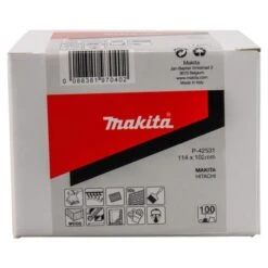 Makita P-42531 Schuurvel 114x102 K100 White Velcro -Makita Verkoopwinkel P 42531 C1N1