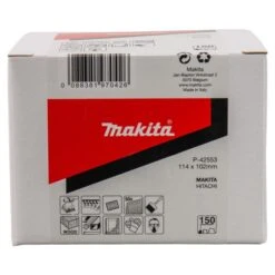 Makita P-42553 Schuurvel 114x102 K150 White Velcro -Makita Verkoopwinkel P 42553 C1N1