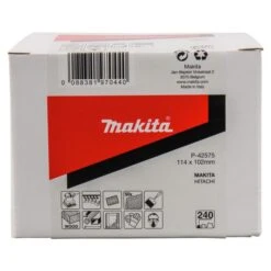Makita P-42575 Schuurvel 114x102 K240 White Velcro -Makita Verkoopwinkel P 42575 C1N1