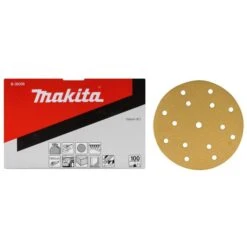 Makita B-39350 Schuurschijf 150mm K240 Yellow Velcro -Makita Verkoopwinkel b 39300 5