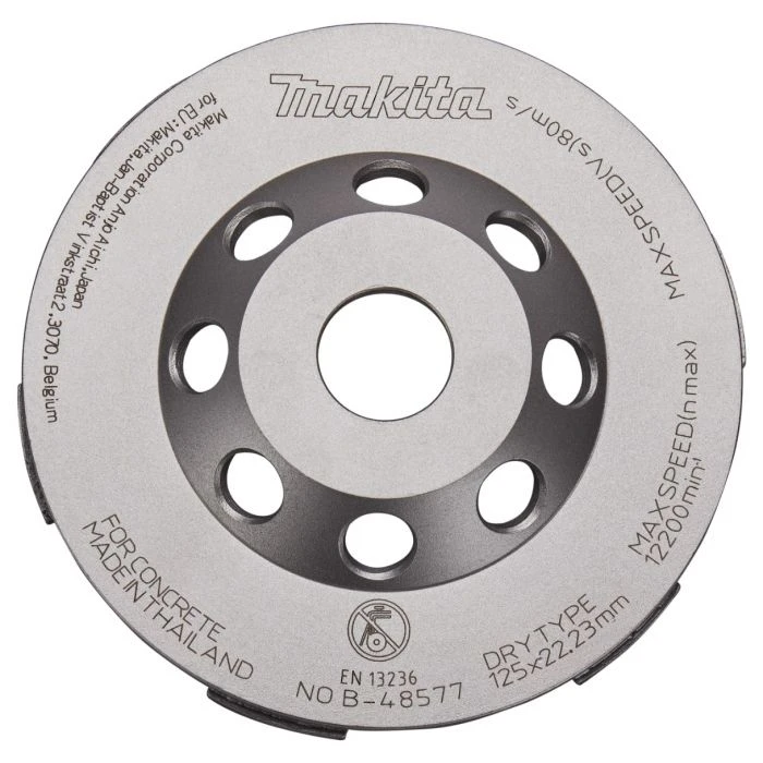 Makita B-48577 Komschijf Diam Dubb 125X22 6 Makita B-48577 Komschijf Diam Dubb 125X22 - Afbeelding 6