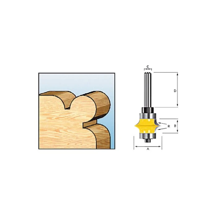 Makita D-11710 Kraalproffr+lag R6,35 S8 2 Makita D-11710 Kraalproffr+lag R6,35 S8 - Afbeelding 2