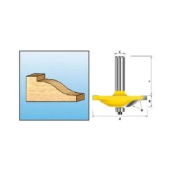 Makita D-11885 Constructiefrees+lag S12 -Makita Verkoopwinkel d 11885