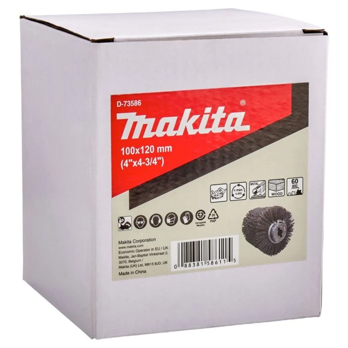 Makita D-73586 Rondborstel Nylon K60 4 Makita D-73586 Rondborstel Nylon K60 - Afbeelding 4