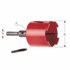 Dozenboor ECO SDS-plus, 82mm, Rotec, 764.0182