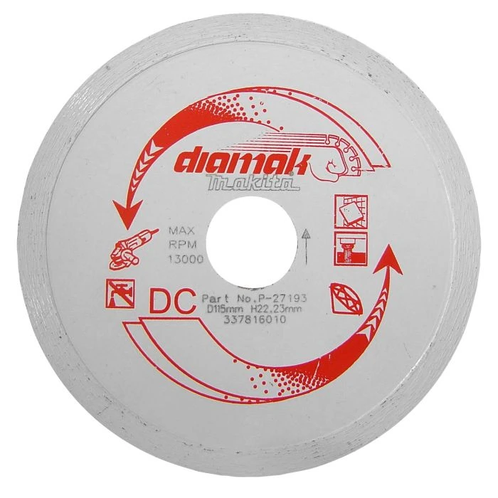 Makita P-27224 Diamantschijf 180x22,2mm 1 Makita P-27224 Diamantschijf 180x22,2mm